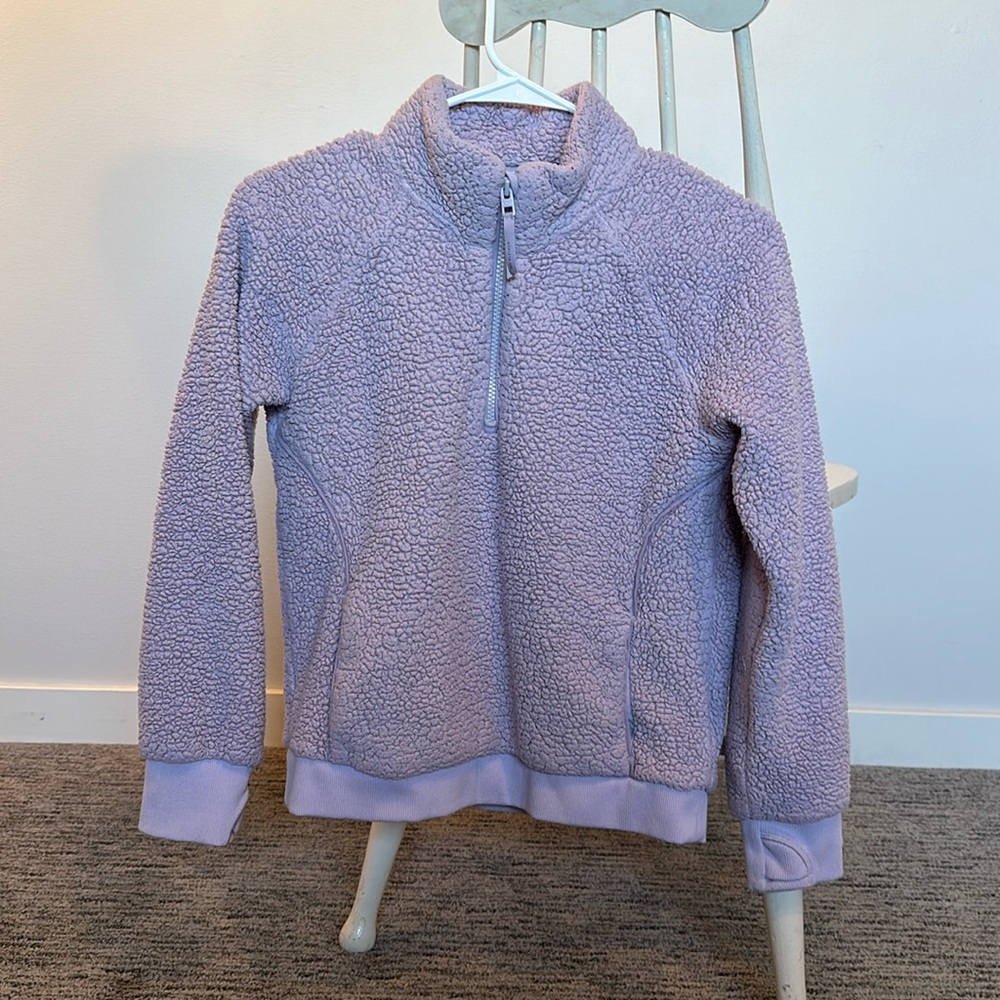 Athleta So Snug Sherpa Half Zip